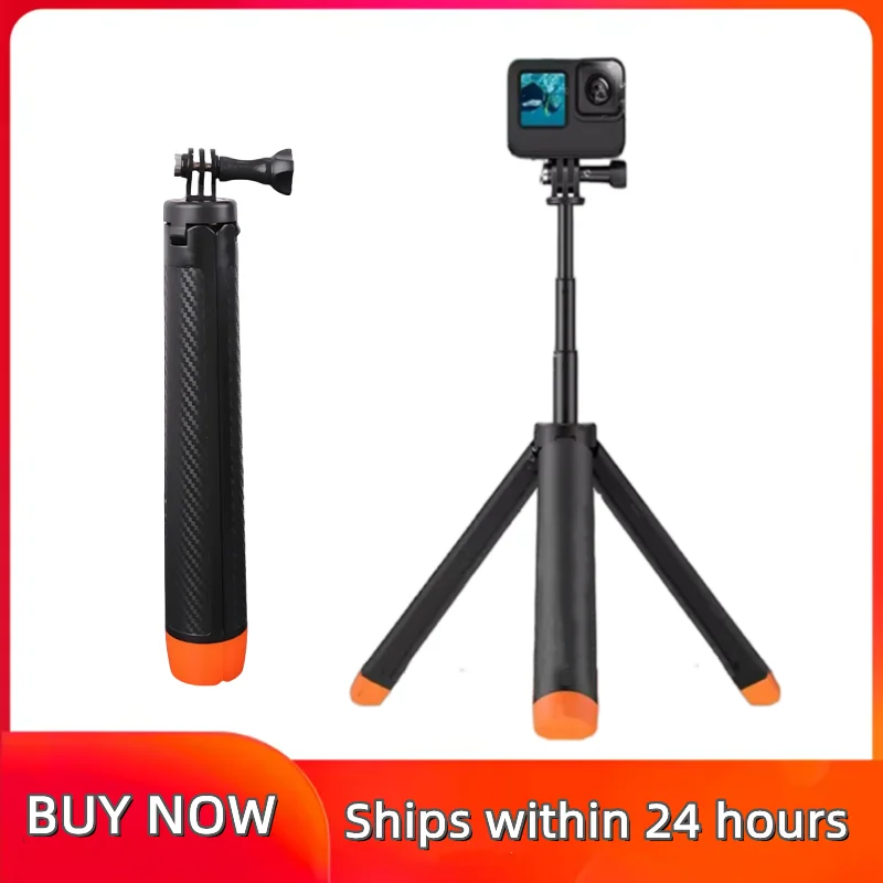 

MEUYAG Stable In-Water pole extendable selfie stick Buoyant Tripod suitable for GoPro Insta360 DJI OSMO sport camera accessories