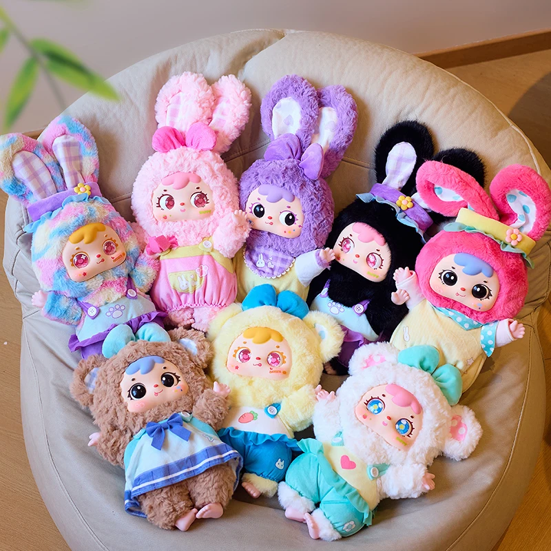 

Samuel Blind Box Adorable Plush Doll Little Bear Little Rabbit 400% Large Body Plush Toy Trendy Plaything Cute Collectible Gift