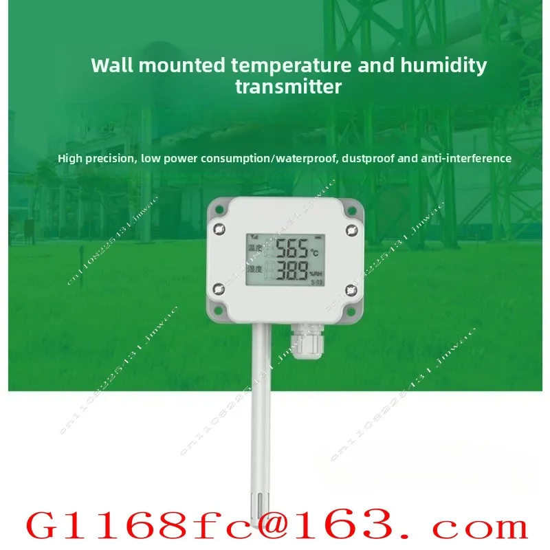Wall-mounted Temperature and Humidity Transmitter Environmental Monitoring Sensor