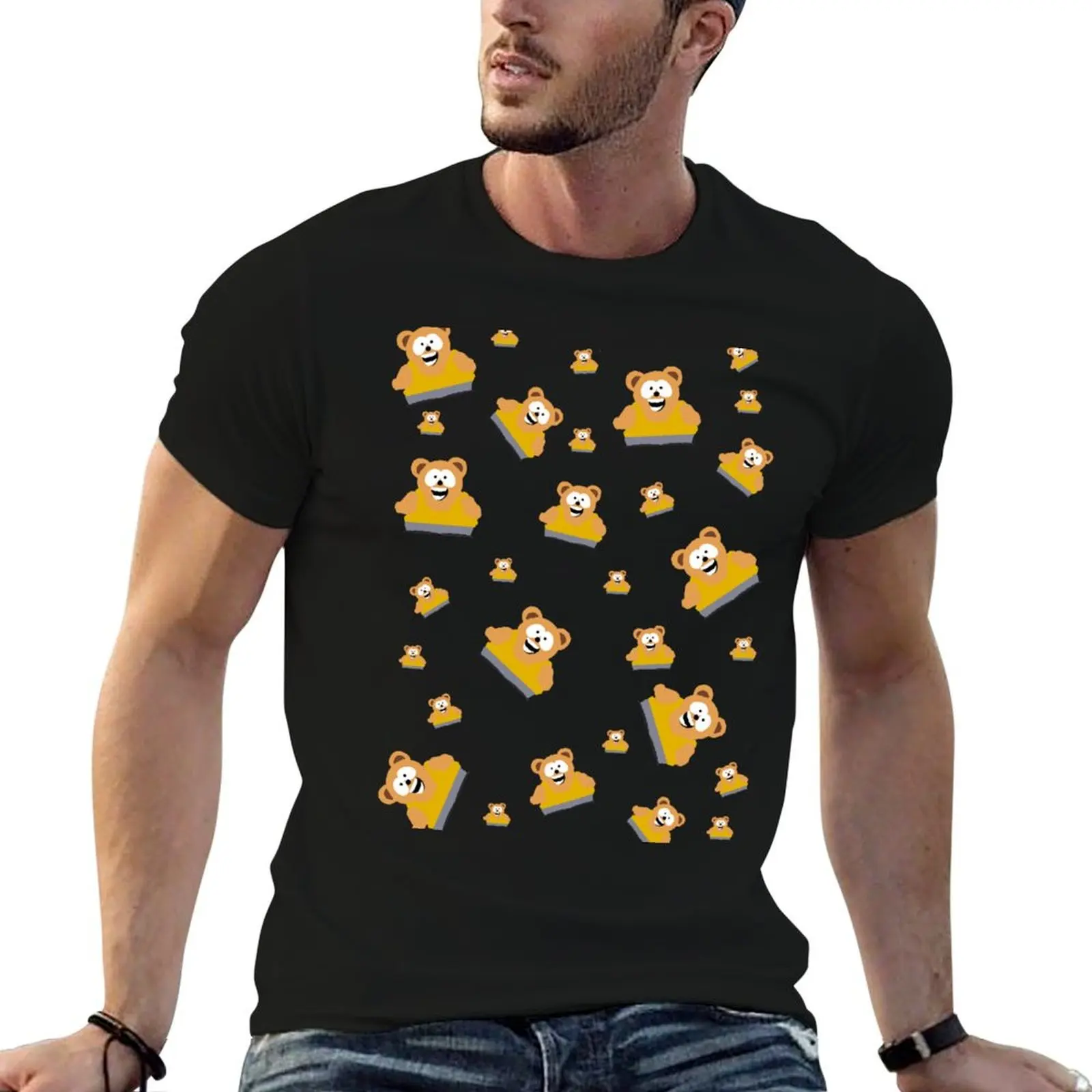 Camiseta Snacky Cakes South Park, camisetas de algodón, camisetas de anime de alta calidad, camiseta oversize para hombre, camiseta de verano