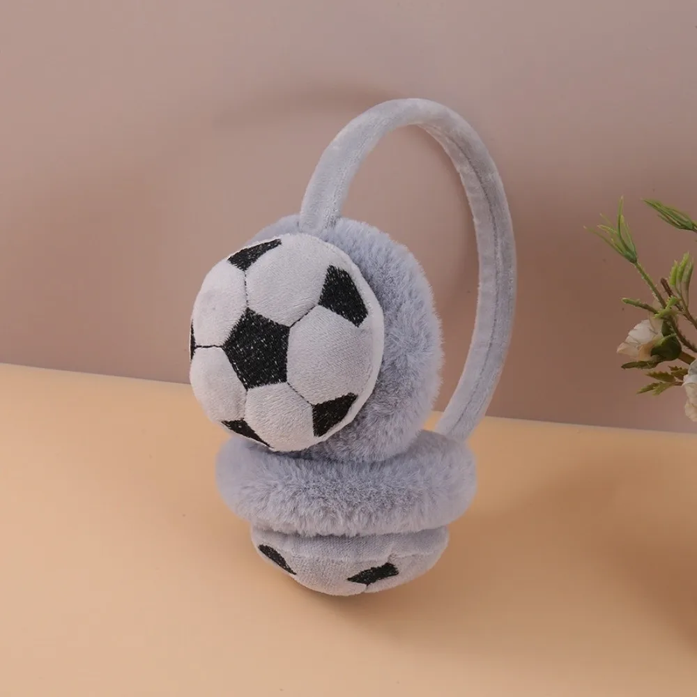 Thickened Football Earmuffs Keep Warm Cold-proof Winter Ear Warmer Soft Anti-Freeze Ear Protection Earmuff Outdoor Travel