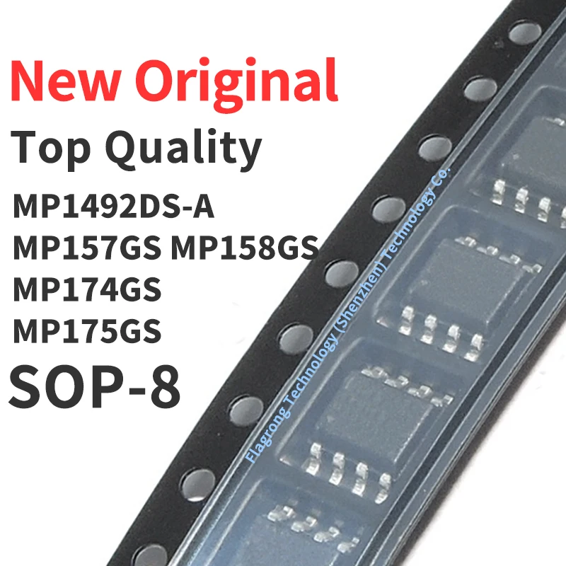 10 Pieces MP1492DS-A MP157GS MP158GS MP174GS MP175GS MP1570DN-LF MP1582EN MP1586EN-Z SOP-8 New Original