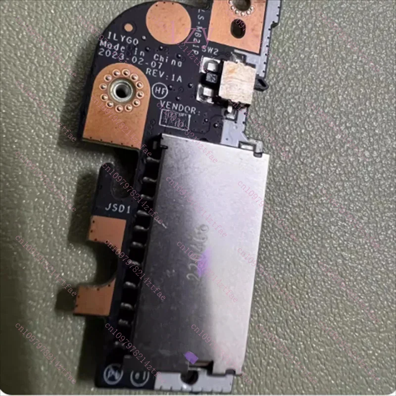 95%NEW Original LS-M821P FOR Lenovo Legion Slim7 16IRH8 R7000P Switch SD Card Small Board Cable