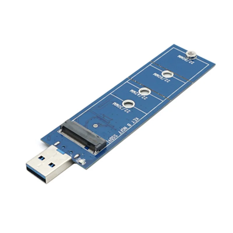 SSD M2 to USB Adapter M.2 to USB Adapter B Key M.2 SATA Protocol SSD Adapter NGFF to USB 3.0 SSD Card