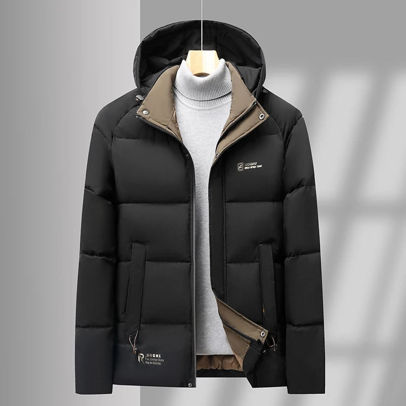 

Несъемный свободный капюшон с капюшоном для пригородных поездок, хлопок Jaet Faionable Urban Long Sve, цвет застежки-молния