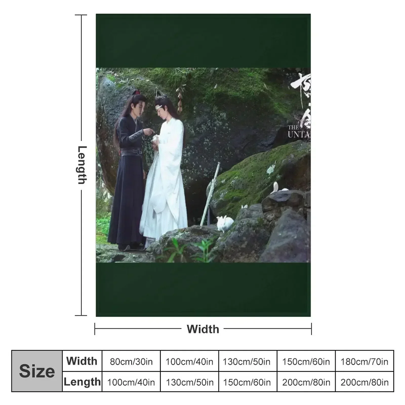 the untamed poster Throw Blanket Designers Flannel Bed linens christmas decoration Blankets