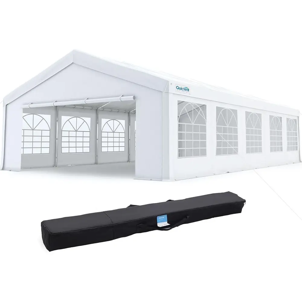 

20x30t Party Tent Heavy Duty, Large Outdoor Event Tents or Parties with Removable Sidewalls &Storage Bags, Waterproo Wedding Gaz
