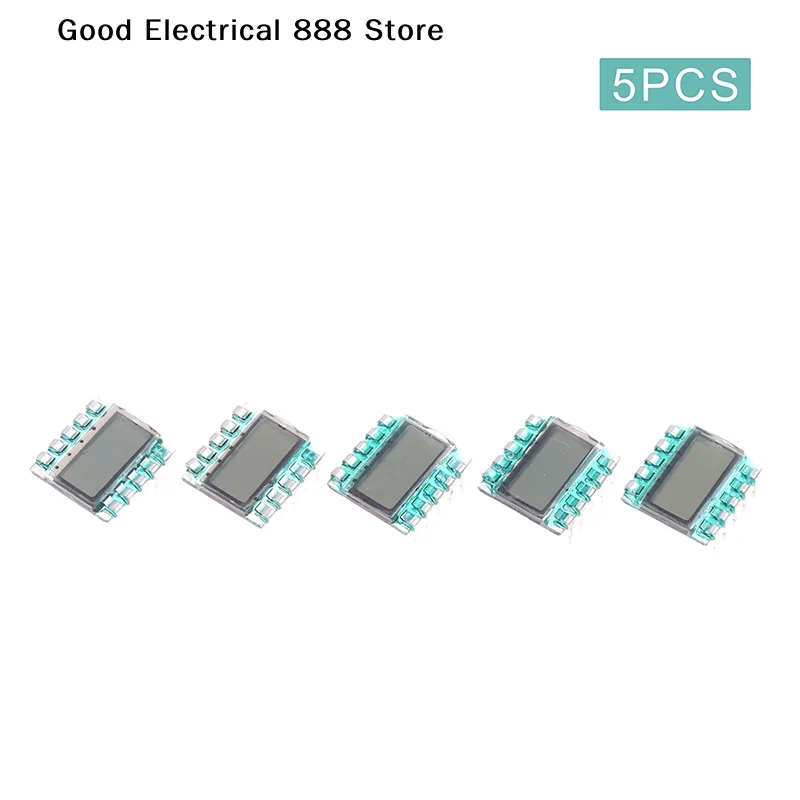 【G】Hot Sale 5pcs 10PIN TN Positive 3-Digits Segment LCD Panel 3.0V Digital Tube Display LCD Segment Code Screen