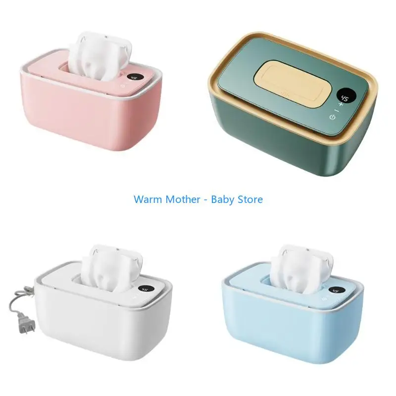 Nhà Trẻ Thân Thiện Lau Ấm Cho Bé Khăn Ướt Nóng Tiết Kiệm Năng Lượng Sáng Tạo Khăn Giấy Ướt Hộp Sưởi Cho Cha Mẹ 57QE