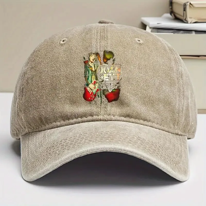 جوان جيت 2023 جولة كاوبوي قبعة بيسبول كاوبوي قبعة بيسبول لينة القطن طاقم الرقبة كاوبوي قبعة بيسبول مع تصميم "BLACKHEARTS"،