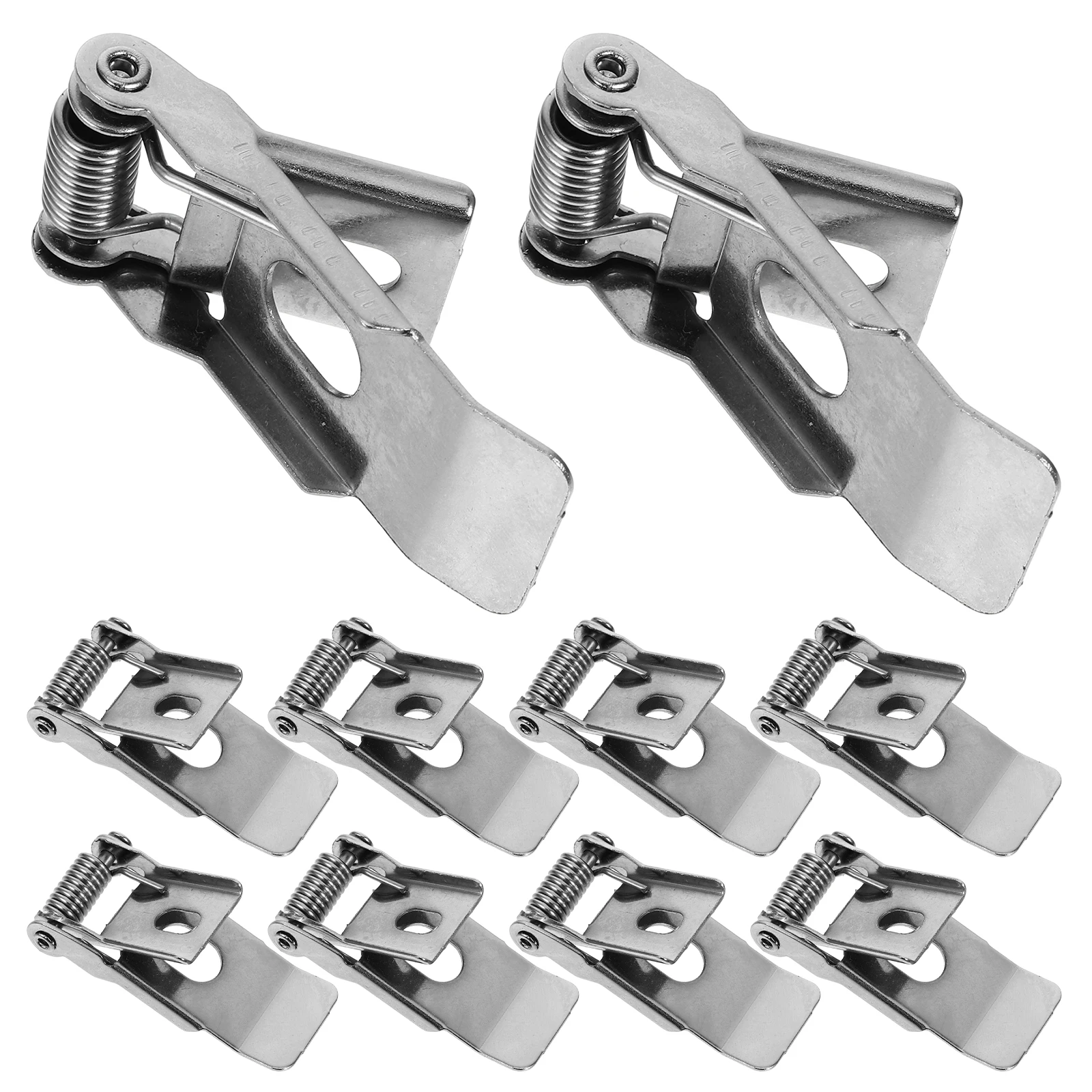 

10pcs Spring Clips Lighting Accessories Iron Buckle Ceiling Lights Fixing Clips Recessed Light Downlight Lamp Hardware