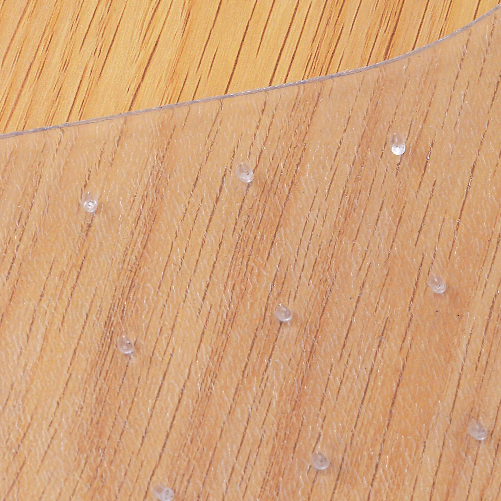 HOMCOM Office Carpet Protector Chair Mat Spike Non Slip Studs Frosted