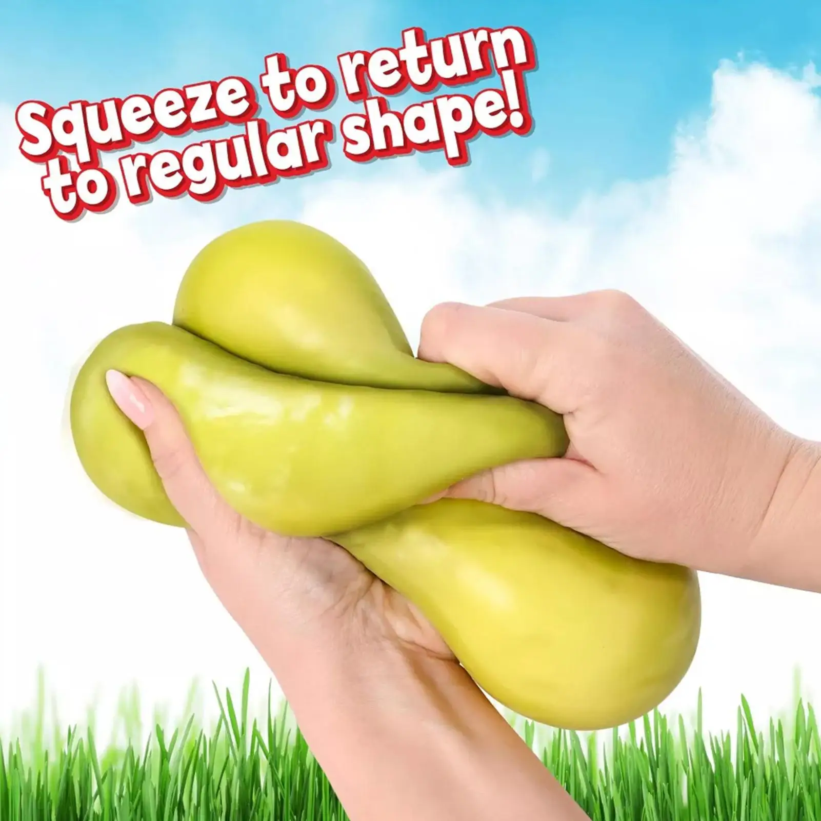 

Simulated Pickled Cucumbers Giant Elastic Pickles Squeeze Toy Soft Funny Realistic Slow Rising Adults Pickles Squeeze Fidget Toy