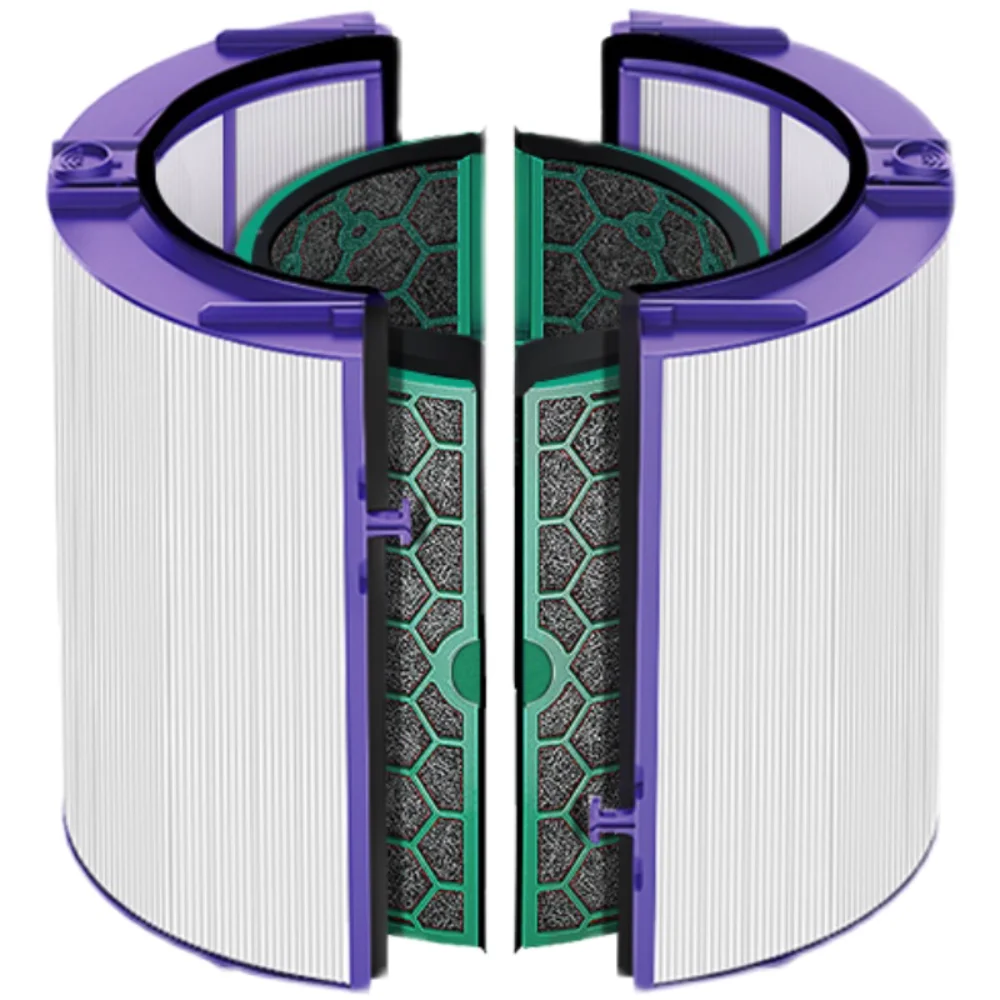 Замена HEPA-фильтра для очистителя воздуха Dyson HP04, TP04, DP04, DP05, TP05, простой в установке HEPA + угольный фильтр для улучшения