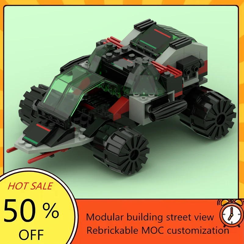 

147PCS Popular Space War Movie Model MOC Building Bricks Patrol Cruiser Modular Technology Gifts Holiday Assemble Children Toy