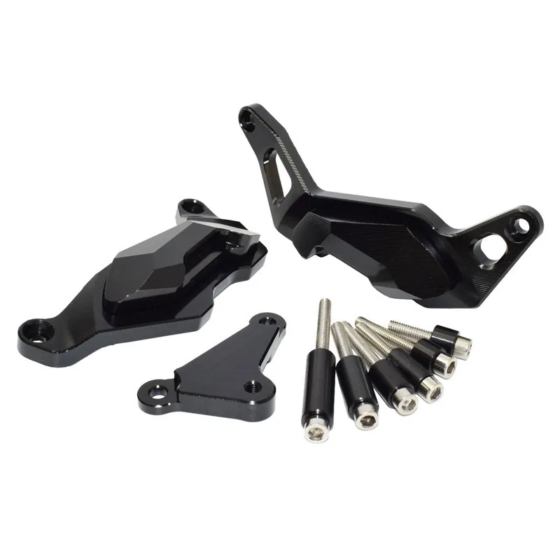 Motorbike Engine Crash Pads Guard Pad Frame Sliders Protector For Kawasaki Ninja 250 400 2018 2019 2020 2021 2022 2023 2024