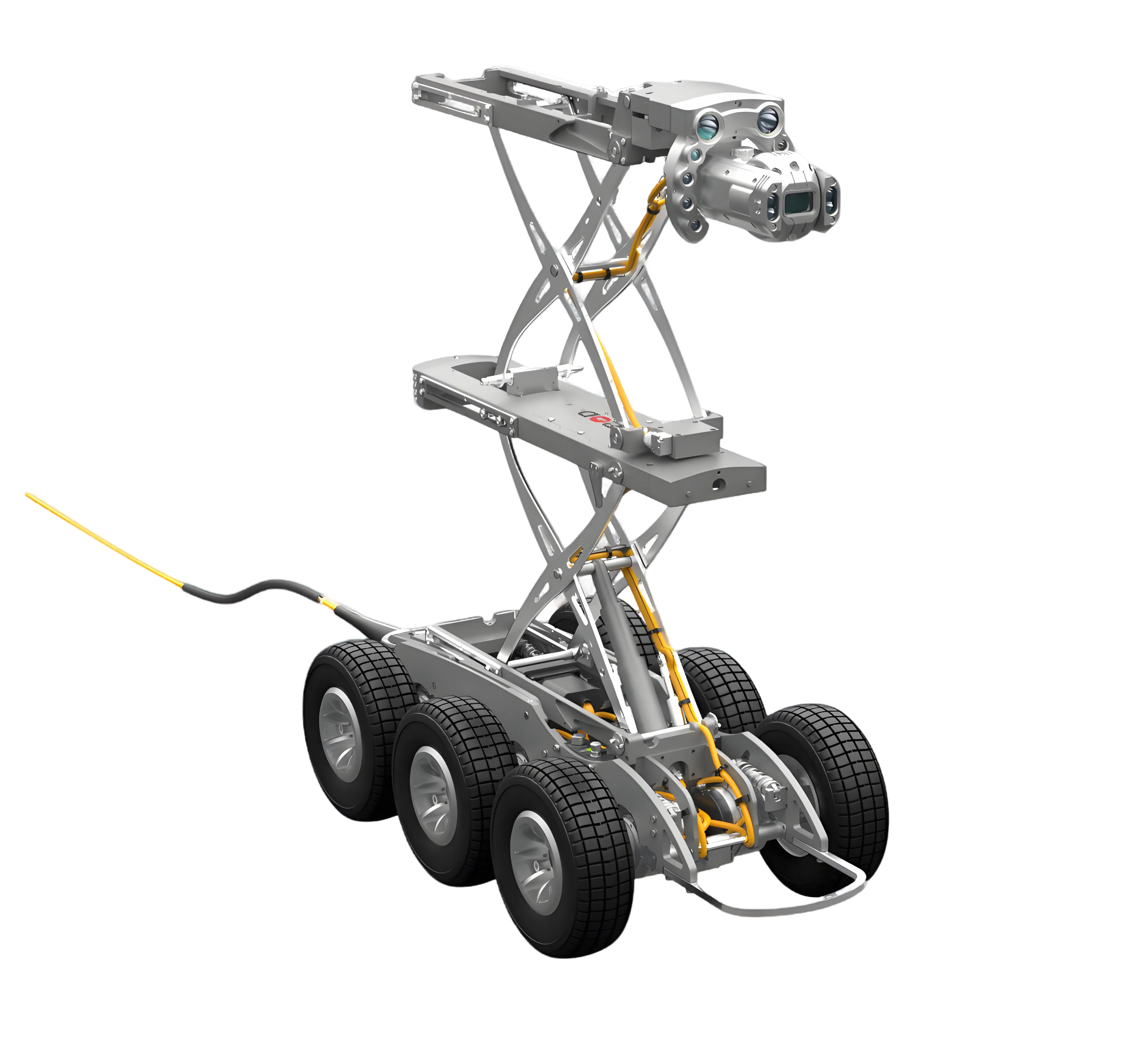 Obrázek 4: SROD S300YL dlouhé dosah dýmka inspekci robot 1000m pásový systém