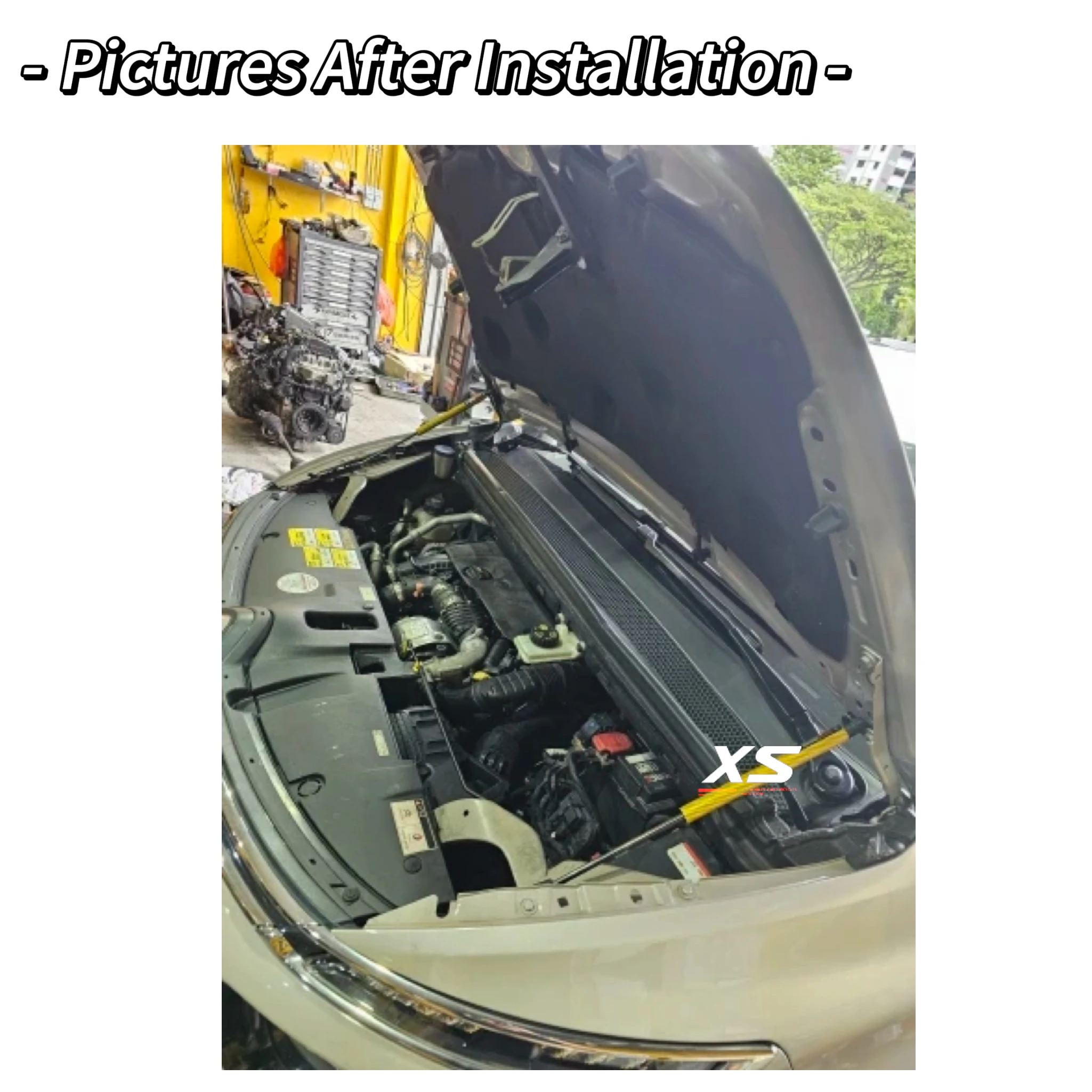 Puntales de Gas para Citroen C4 Picasso MK2 2013-2022 capó delantero capó modificar elevación soportes amortiguadores hidráulicos resortes