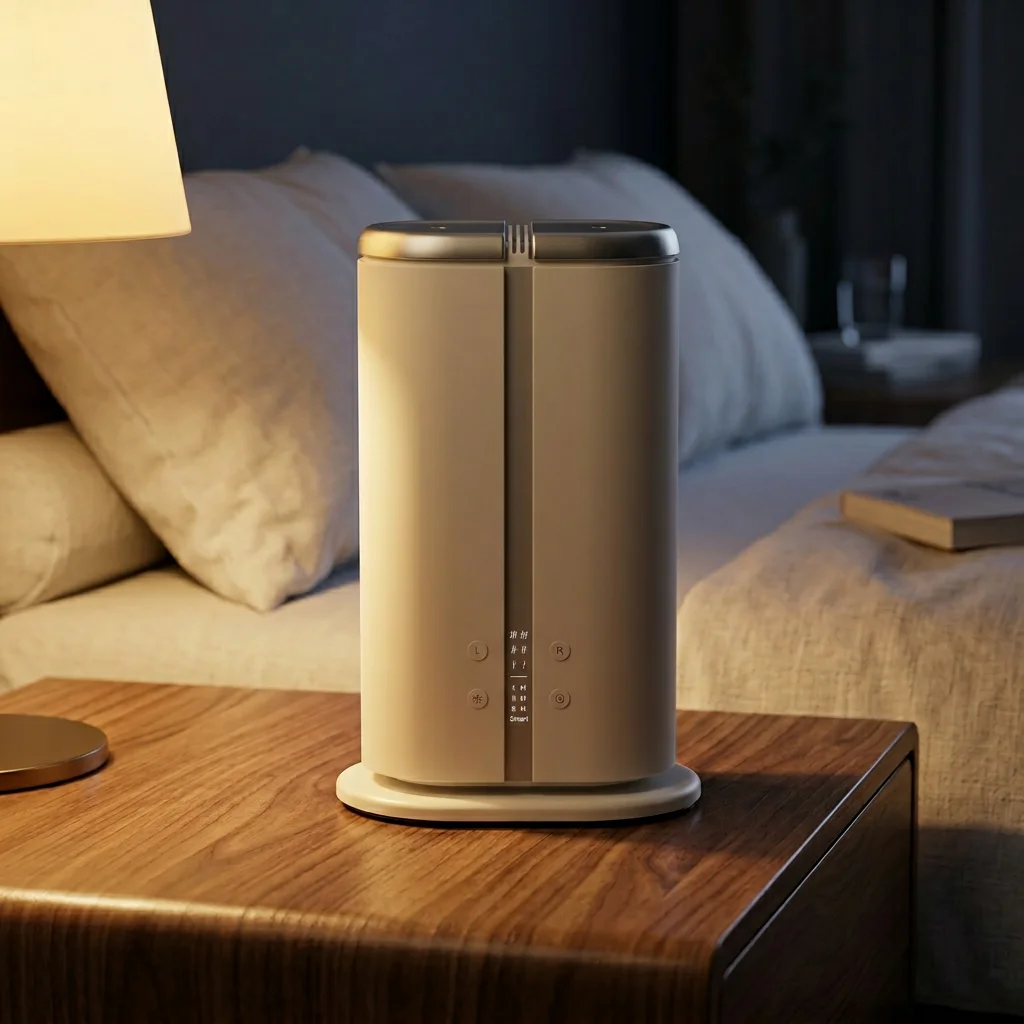 Double Nozzle Fragrance Aroma Diffuser Tower with for Remote Control App-Controlled Hotel Use Oil Nebulizer