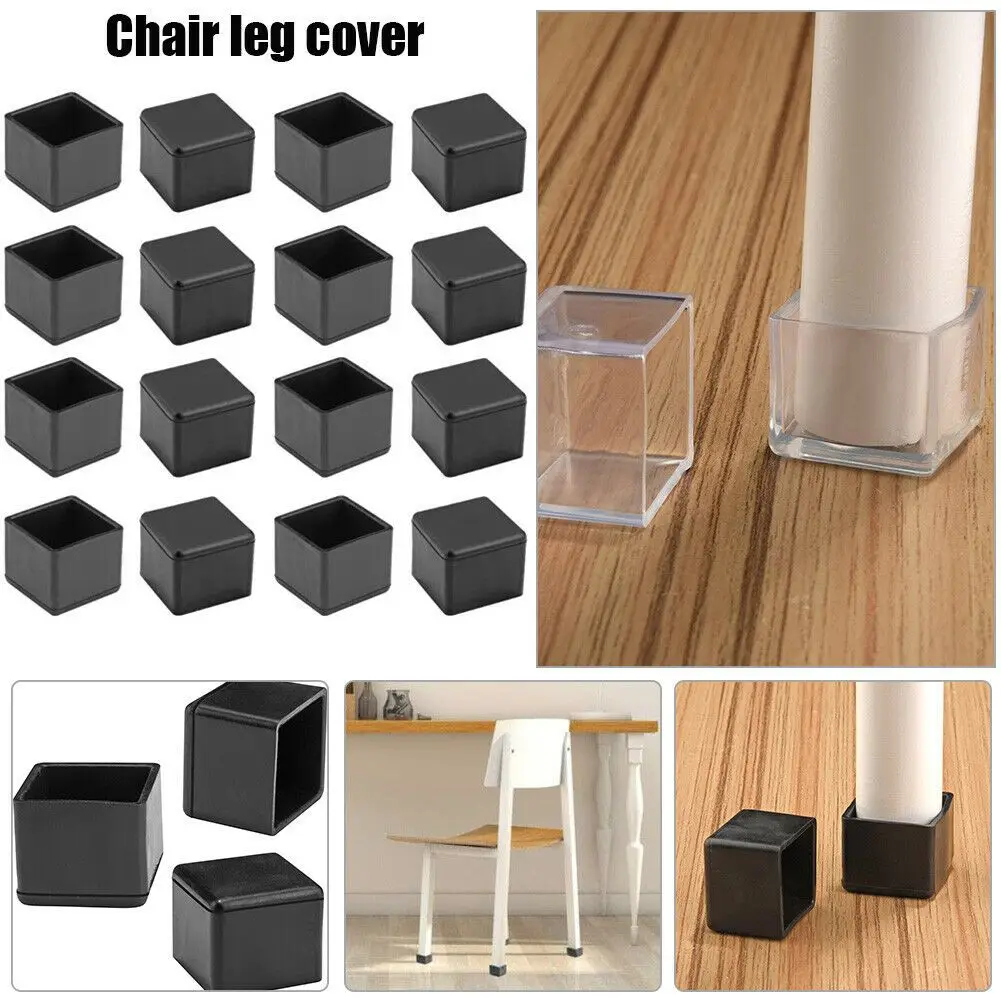 8pcs Table Round Bottom Socks Non-Slip Covers Silicone Pads Furniture Feet Chair Leg Caps