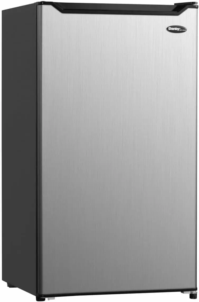 DCR044B1SLM-6 4.4 Cu.Ft. Compact Refrigerator with Chiller-Mini Fridge for Bar, Dorm, Basement, Den, Kitchen,