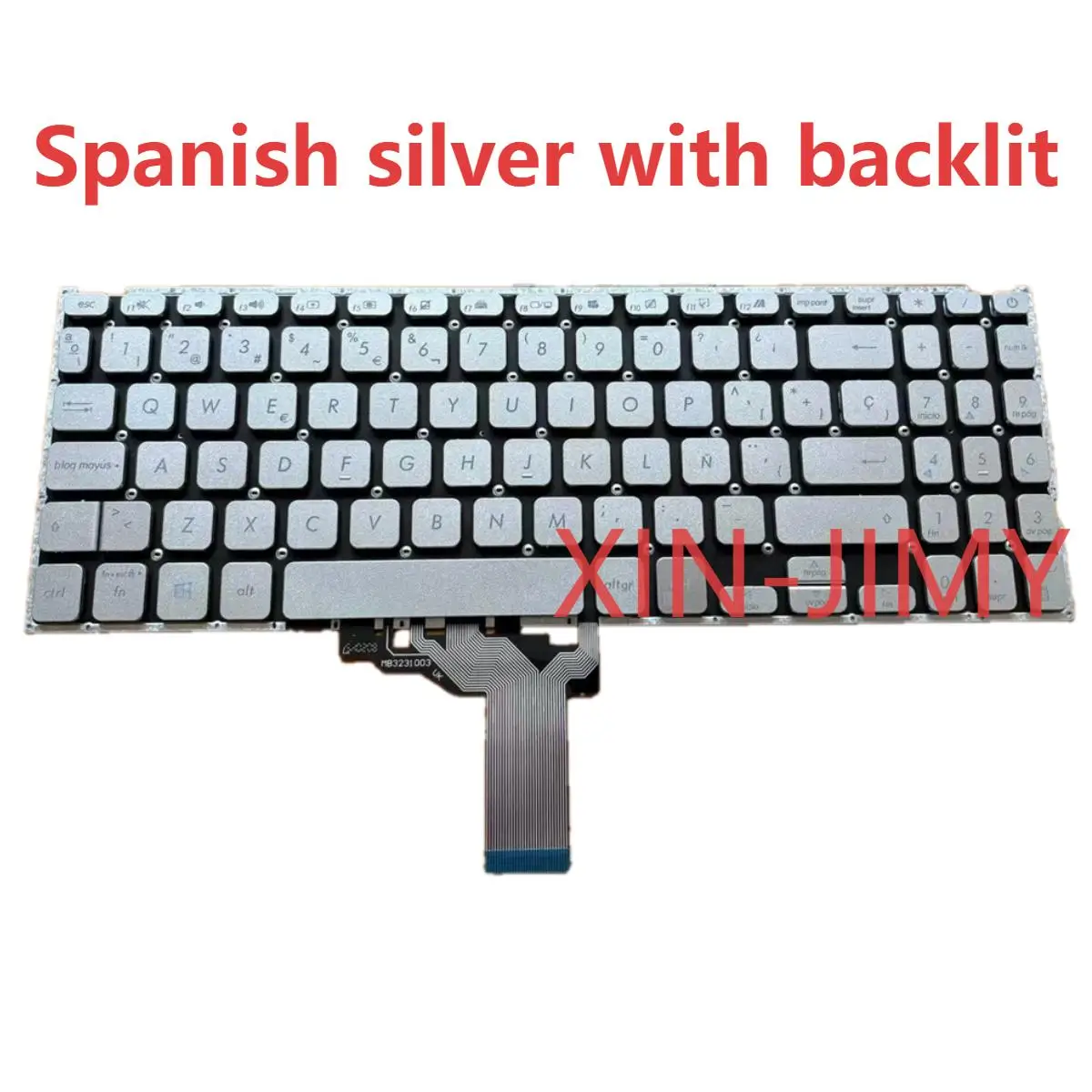 

X509 Spanish Backlit keyboard For ASUS Vivobook X509 M509 X509U X509FA D509 D509D D509DA D509BA X515 X515DA X515EA X515J X515JA