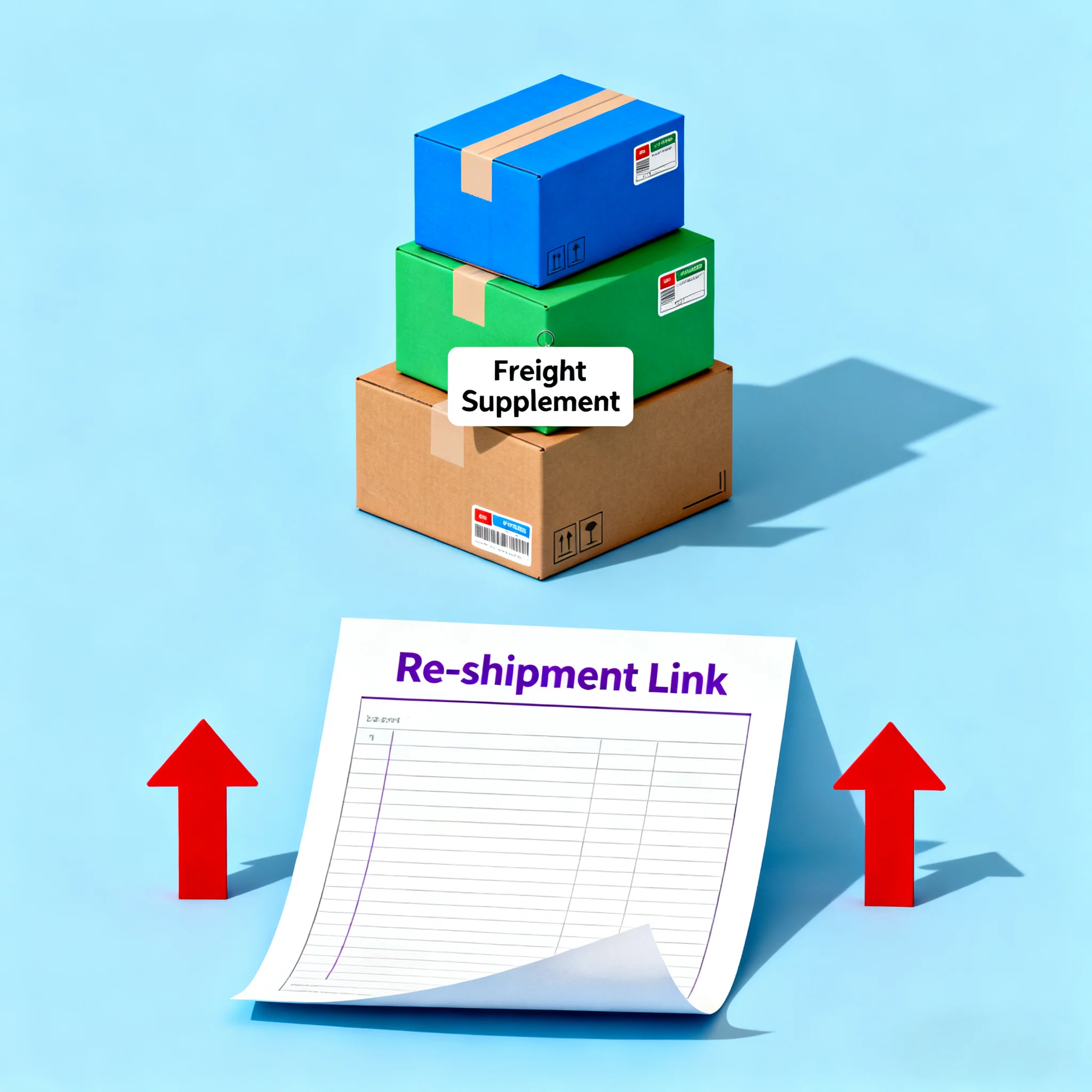 

Additional shipping fee link