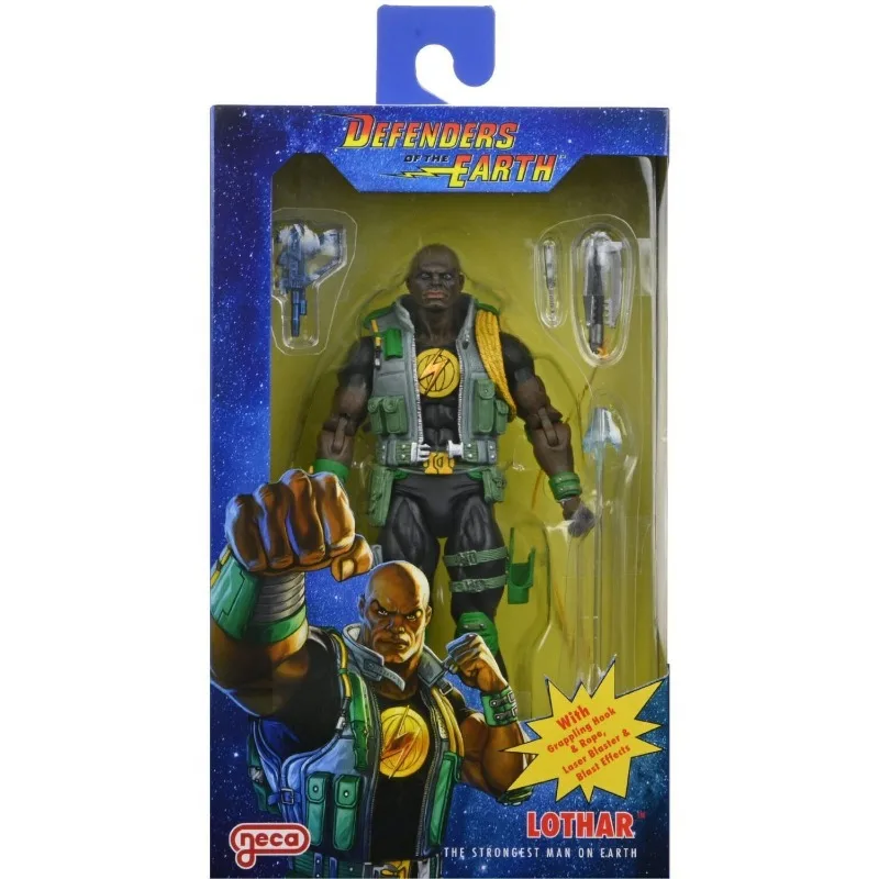 

Фигурка Летающая NECA Defenders of The Earth Series 2 Lothar в масштабе 7 дюймов, декоративная коллекционная игрушка, подарок