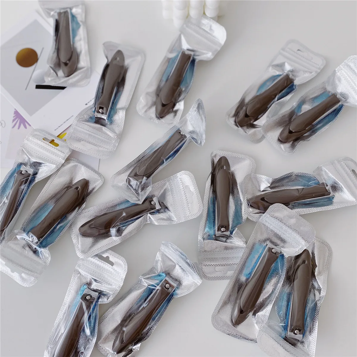 

1pc Anti Splash Stainless Steel Nail Clippers and Nail Clippers in opp bag
