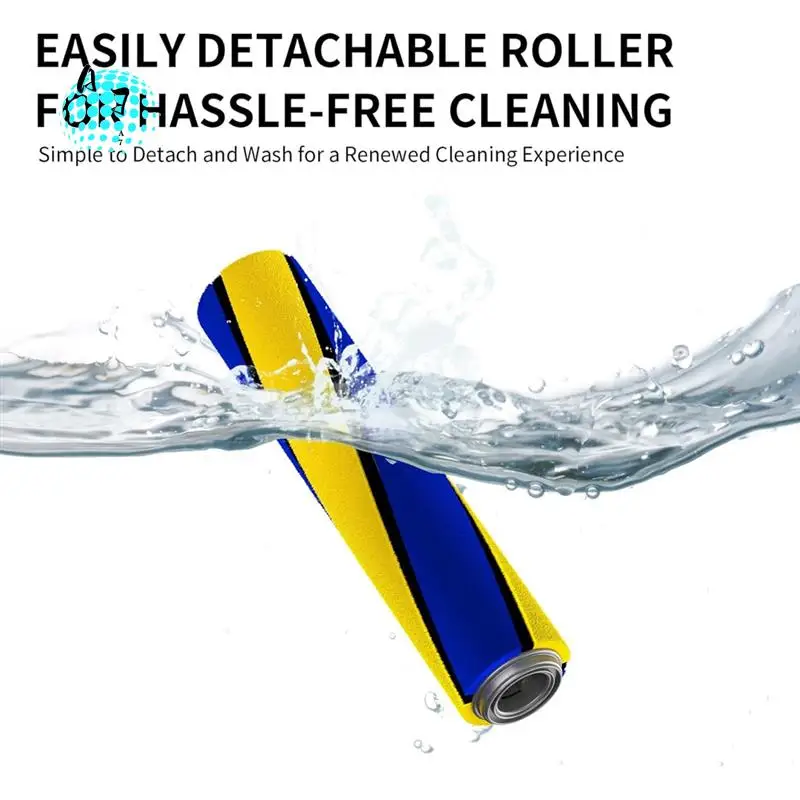 

A07F-For Dyson V7 V8 V10 V11 V15 Vacuum Head Cleaners Attachments With Dust Light, Soft Roller Cleaner Head Parts