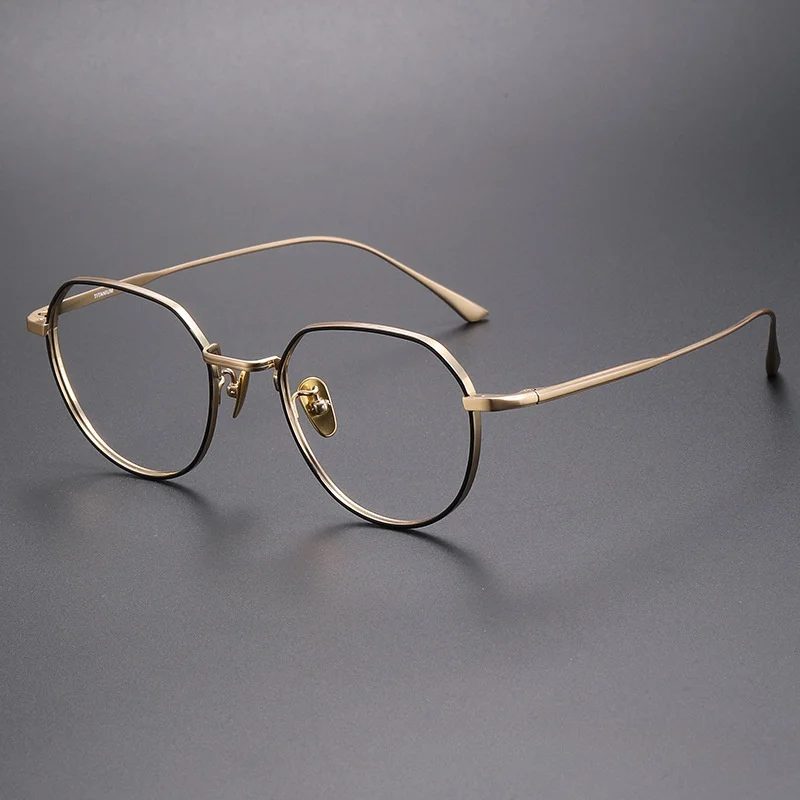 

New Women's Square Fashion Large Frame Glasses for Men's Luxury Reading Vintage Frame High Quality Optical Prescription Glasses
