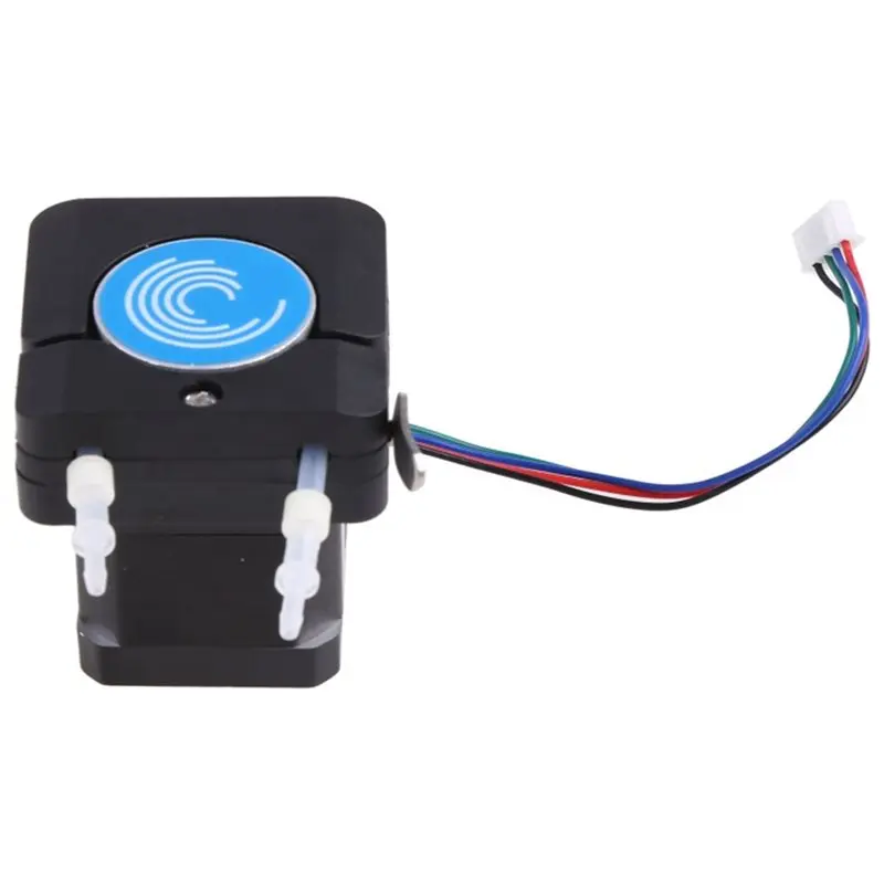 ABFS 2X Peristaltic Pump With 42 Stepper Motor Dosing Tubing Hose Pump Small Flux 0-160M Quick-Change Tube Device
