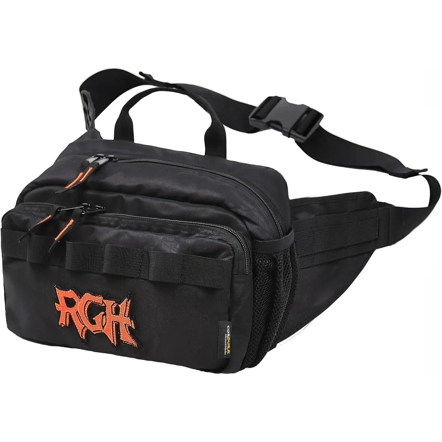 حزمة فاني تكتيكية خشنة بما فيه الكفاية للرجال، حقائب خصر عصرية عبر الجسم مع نظام مولي مقاومة للعواصف