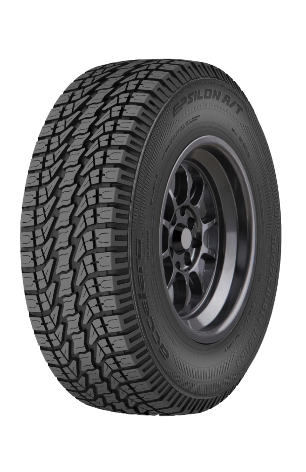 

Accelera EPSILON AT 255/70R16 111S 600 A A 4x4 Offroad Summer BSW Tire