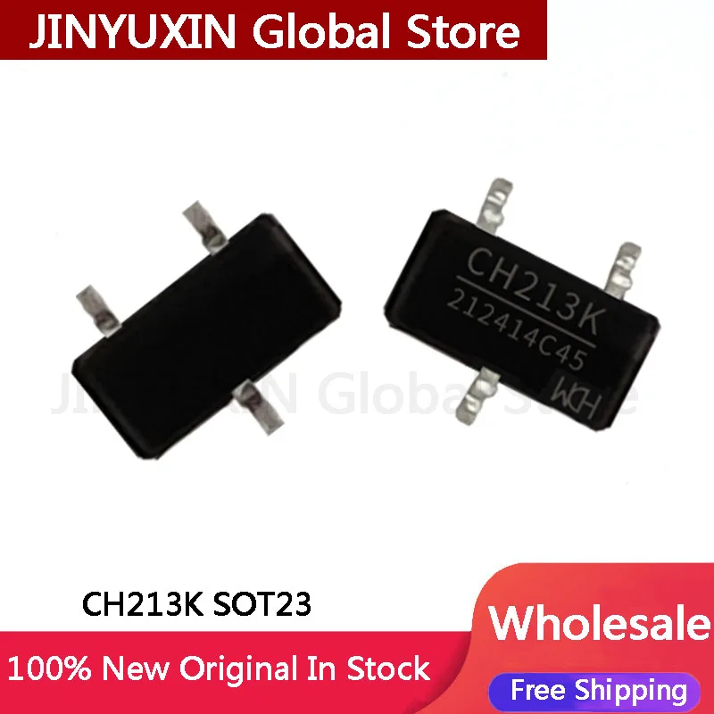 20-100Pcs CH213K Sot-23 Low Voltage Drop Diode 5V*0.5A  IC Chip In Stock Wholesale