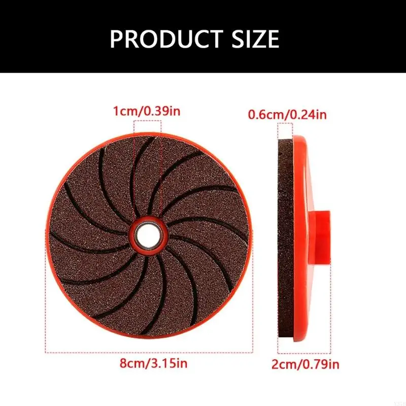 X37b pads đánh bóng carborundum bộ dụng cụ làm ướt bàn chống sơn bóng cho máy khoan máy mài đá grinder 100 loại
