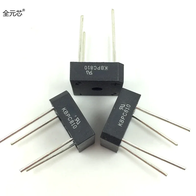 5PCS/LOT KBPC810 8A 1000V DIP4 bridge stack NEW ORIGINAL