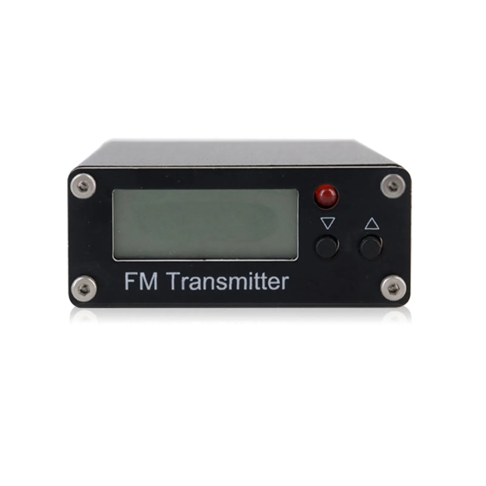 FM Transmitter 0.5W Digital Display Stereo FM Radio Broadcaster 76-108MHz  Frequency 2000m Range Compact Portable Tran
