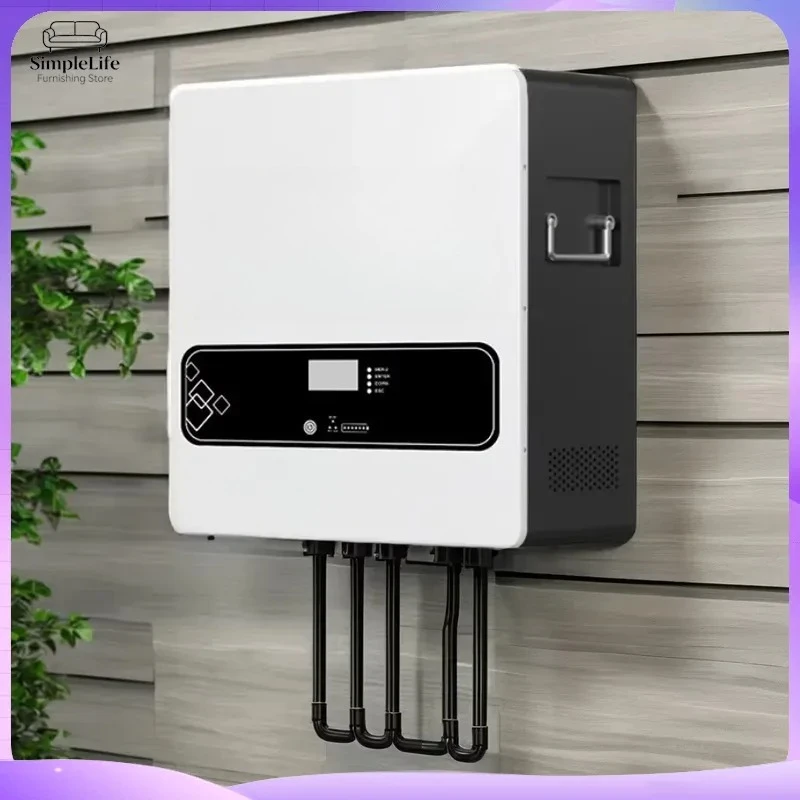 5kWh All in One Solar Lithium Battery Wall Mounted Home Energy Storage System Photovoltaic Power Station Off Grid Inverter