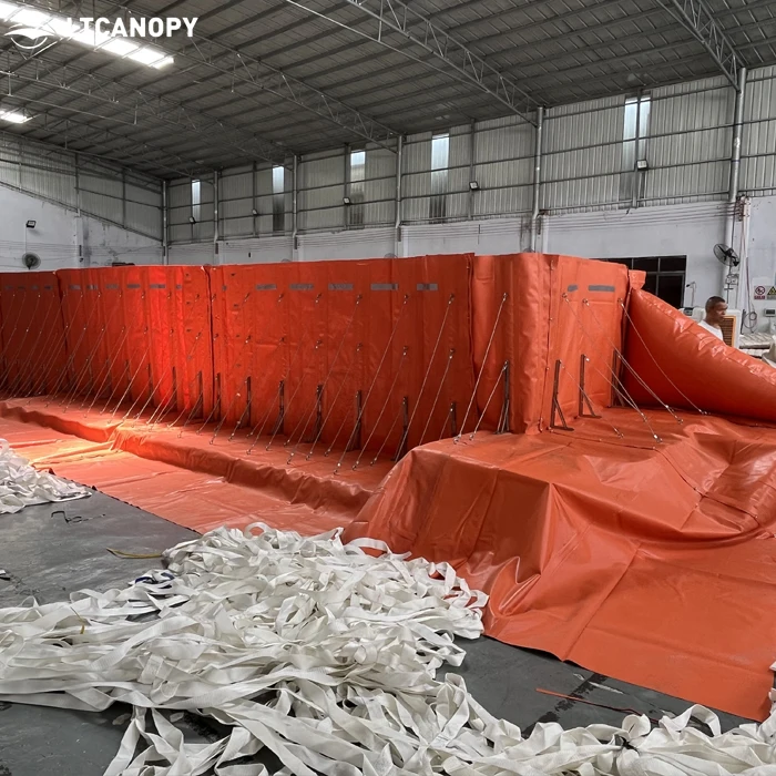 Removable Flood Control Barrier Water Protection for Home Door Guard Customized Product No Fixed Sizes Custom Size Customized