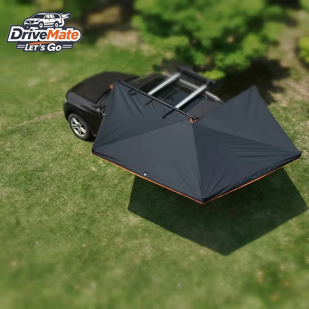 

Heavy Duty 4*4 Foxwing 270 Awning Tent Outdoor Camping Car Roof Side Aluminum Shelter Oxford Fabric New Zealand Design