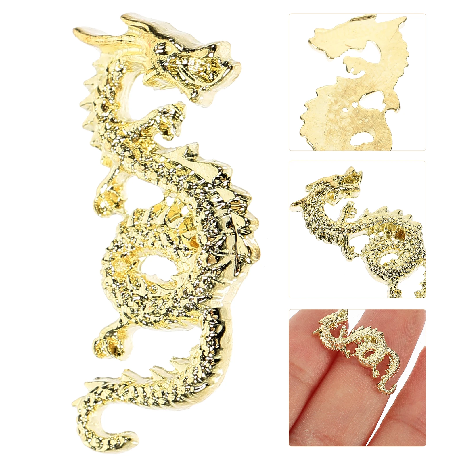 

10 Pcs Nail Accessories Jewelry for Women Gems Alloy Charms Nails Design Jewellery Sticker Decorations Small