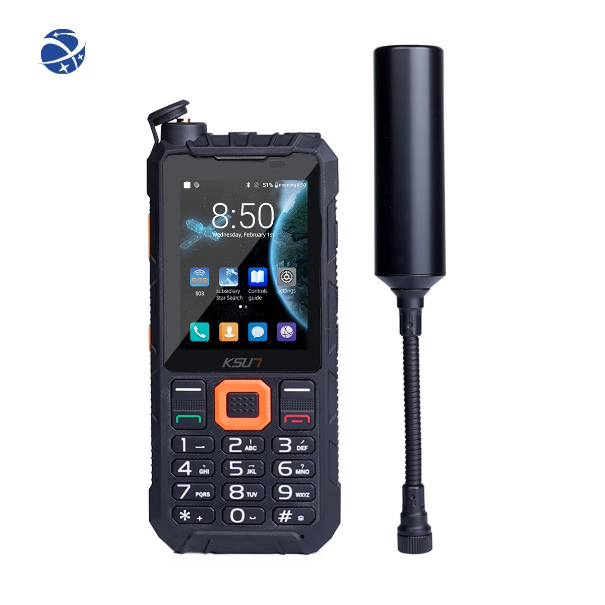 

Смартфон KSUT 1100TD IP68 GPS Beidou GLONASS Galileo, определение местоположения