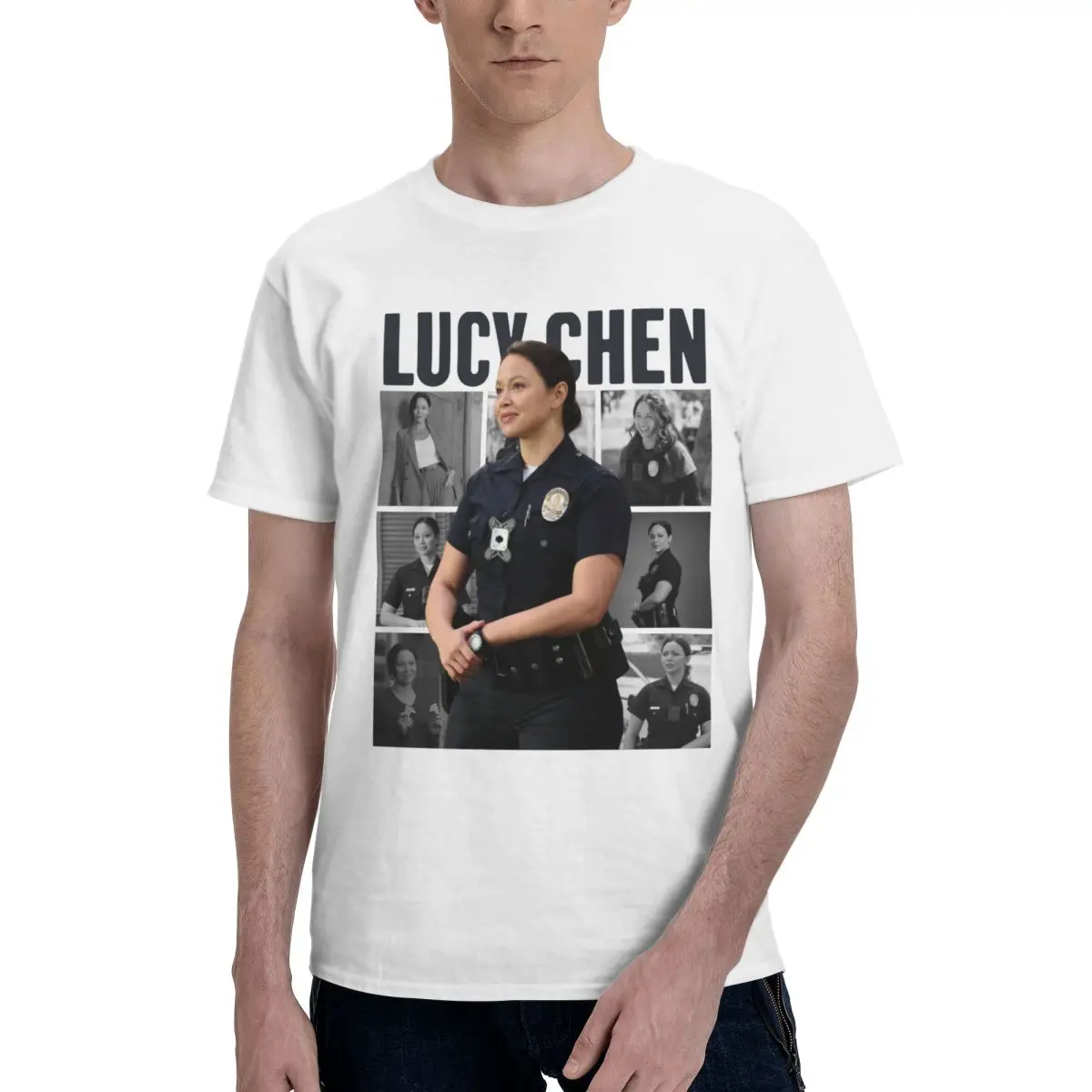 Lucy Chen Melissa Neil The Rookie Funny T Shirts Graphic Y2K Pops Crewneck T Shirts For Men Women Clothes
