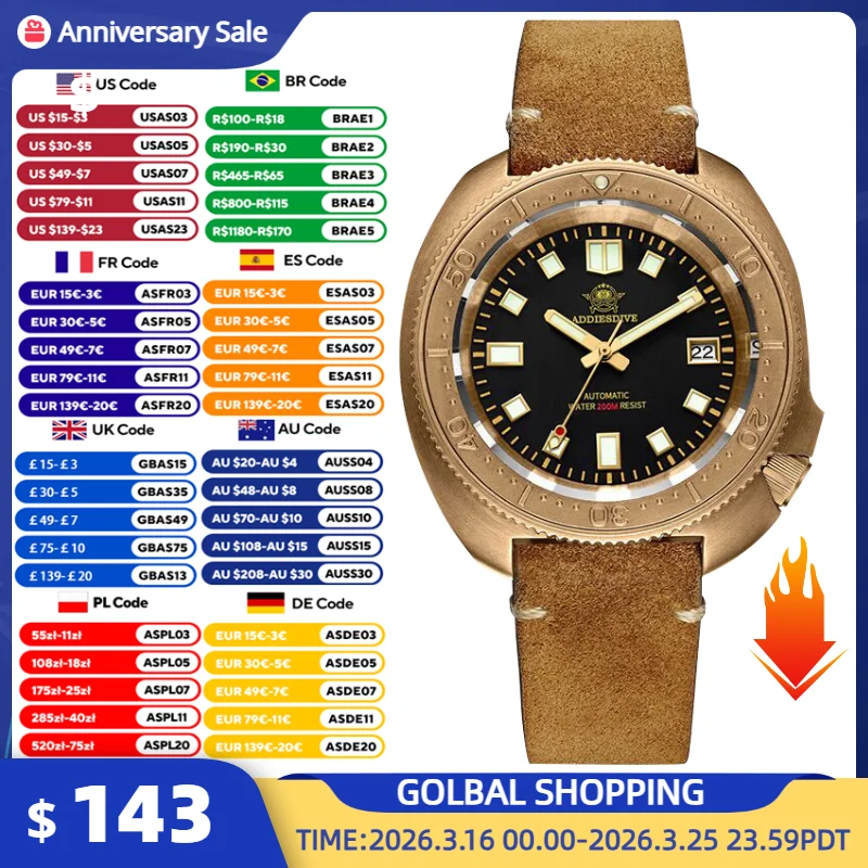 Addiesdive Men Auto…