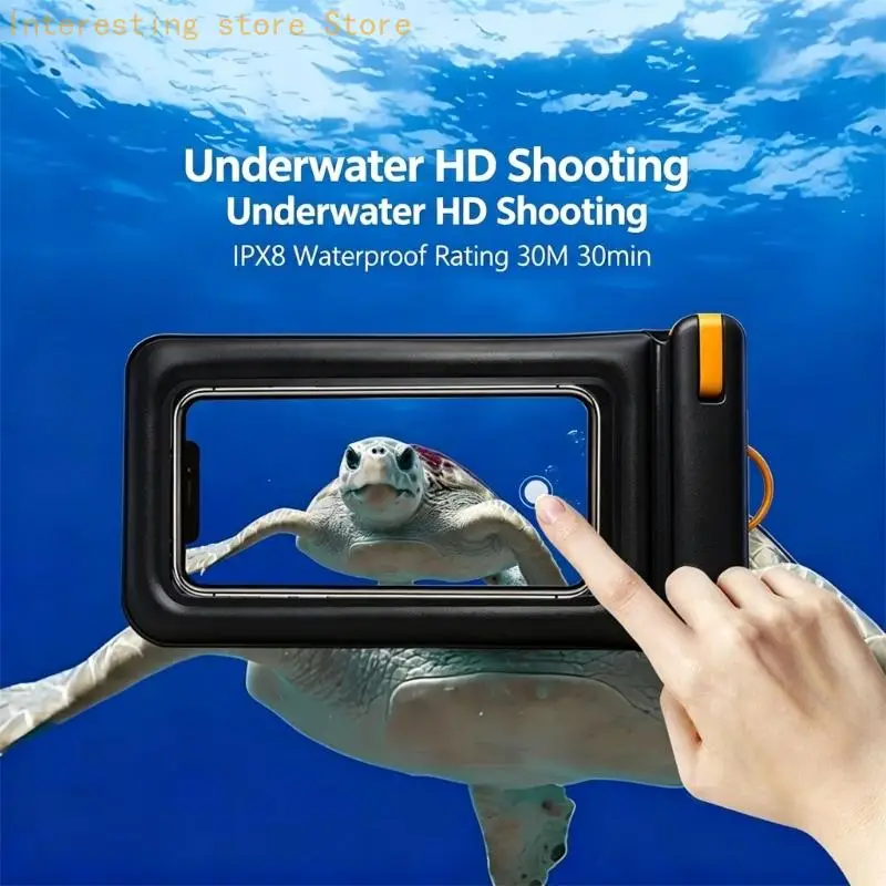 Wasserfeste Smartphone-Hülle in verschiedenen Farben zum Paddeln und Angeln 55KC – Detail 2