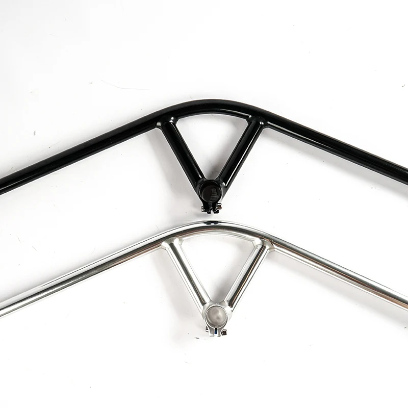 Zintegrowana kierownica Ardently Bike ze stopu aluminium Wspornik kierownicy w jednym kształcie Stała przekładnia Vintage MTB Kierownica rowerowa z mostkiem