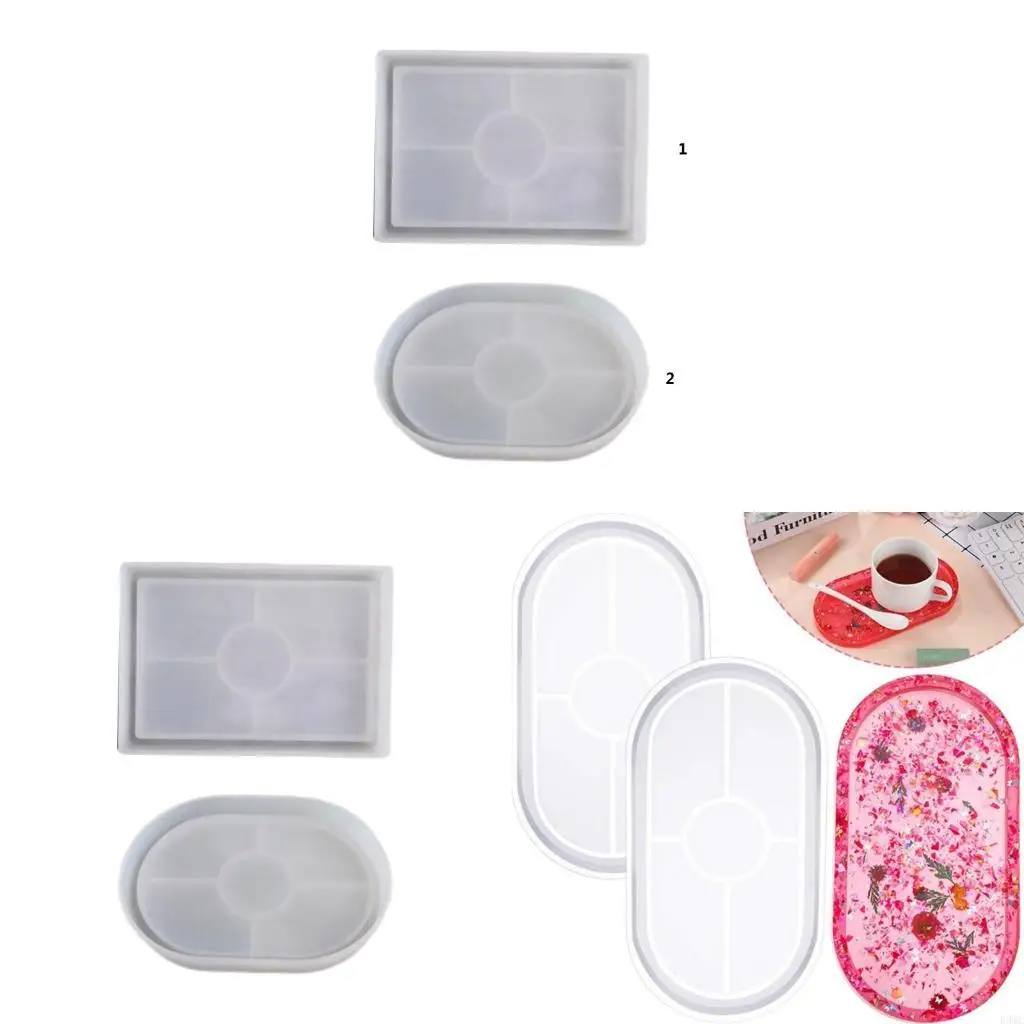 قوالب راتنج راتنج R3MC قوالب صينية مستطيلة مستطيلة كبيرة لديكور منزل الراتنج