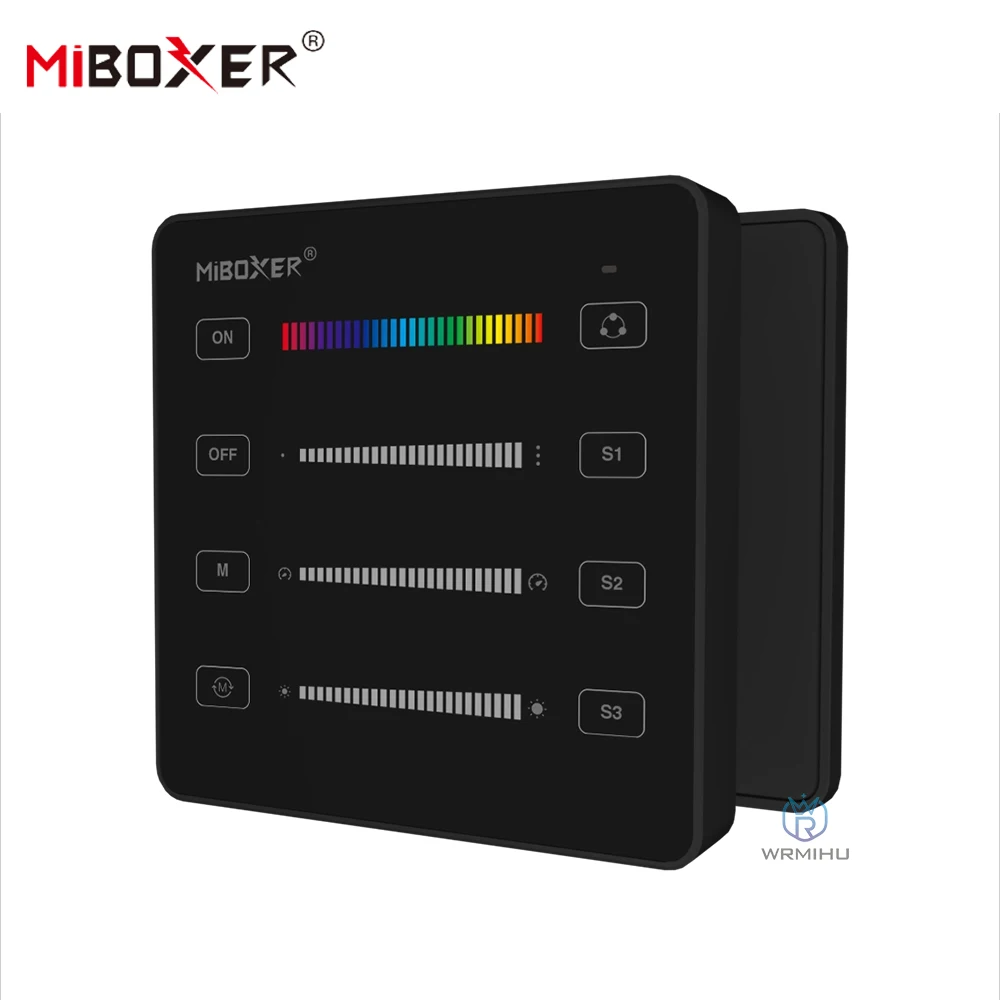 Miboxer B6 2.4GHz 3w1 SPI pojedynczy kolor/RGB/RGBWIC sygnał TTL pilot do WS2811 WS2812 WS2815 kontroler taśmy pikselowej LED