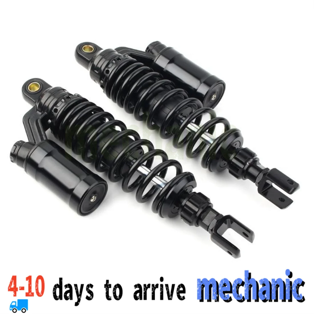 

A PAIR Motorcycle shock absorber with 320mm adjustable damping, suitable for XMAX300, NMAX125, C400GT